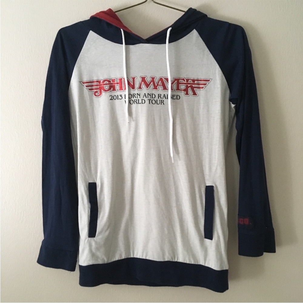 John Mayer 2013 world tour hoodie, Size S